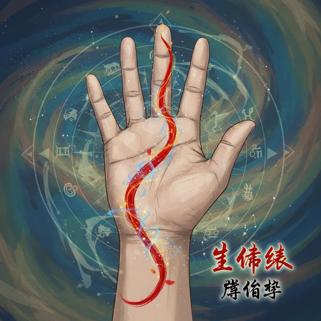 掌相學 - 生命線