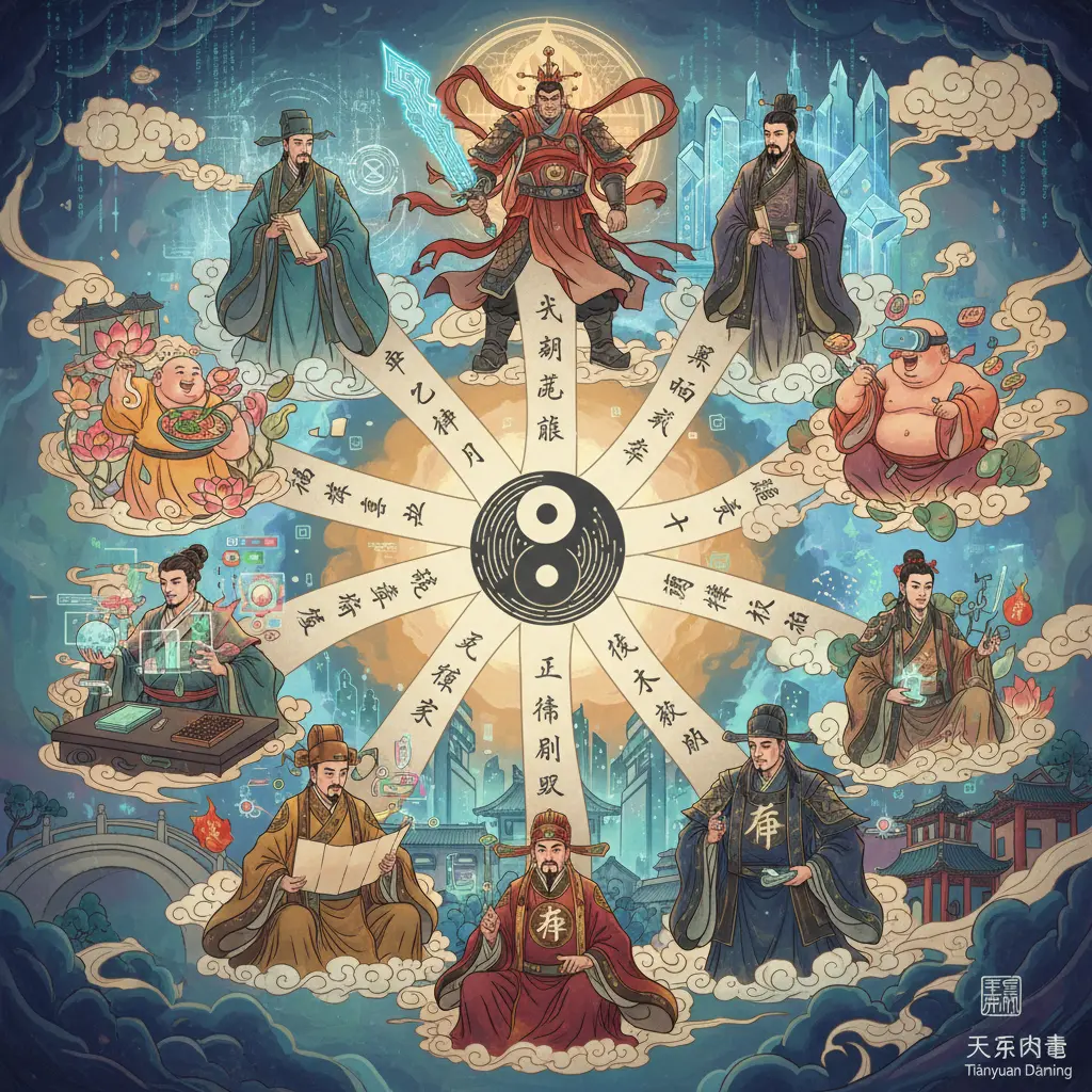 八字 - 十神