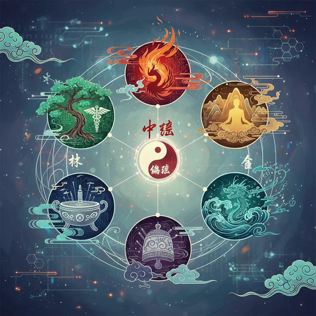 五行結構 - 中醫