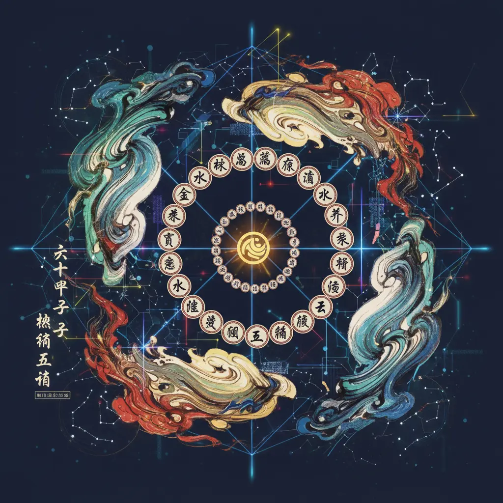 納音五行 - 六十甲子