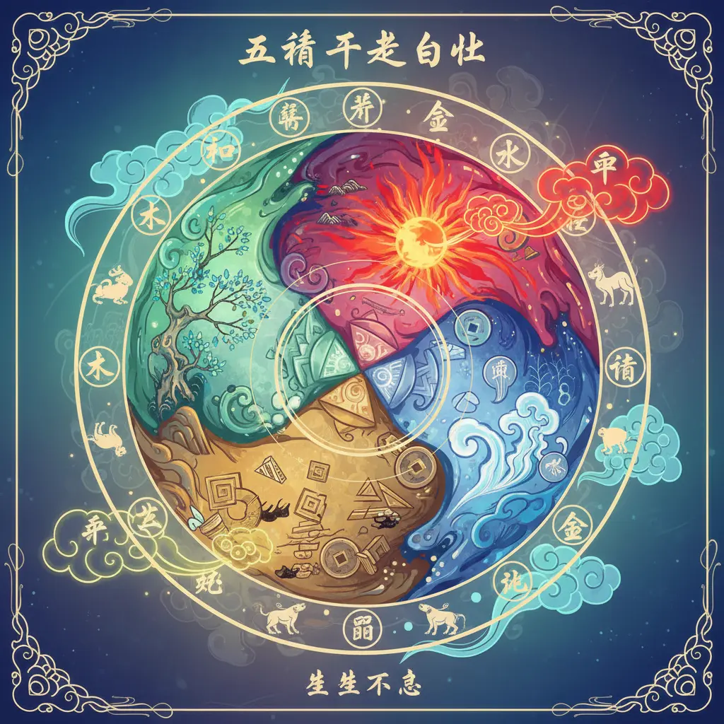 干支合化 - 五行