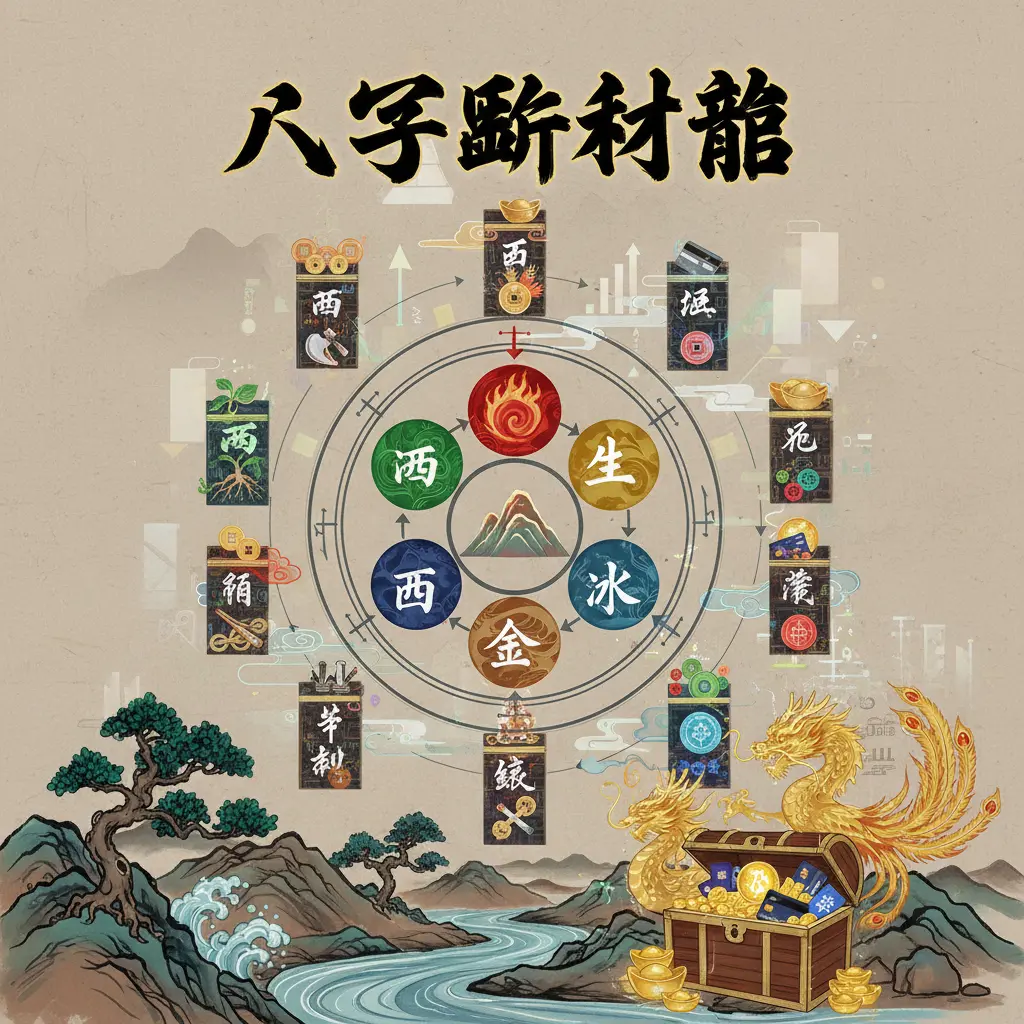 八字斷財富 - 五行