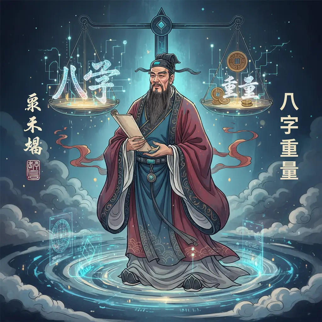 八字重量 - 袁天罡
