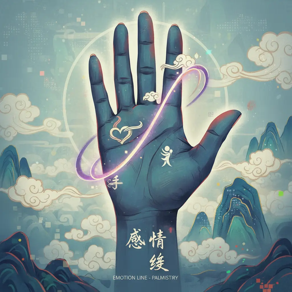 手相學 - 感情線