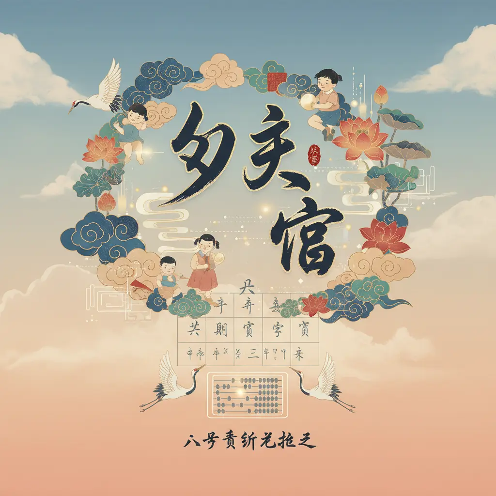 八字看幾個孩子 - 子女宮