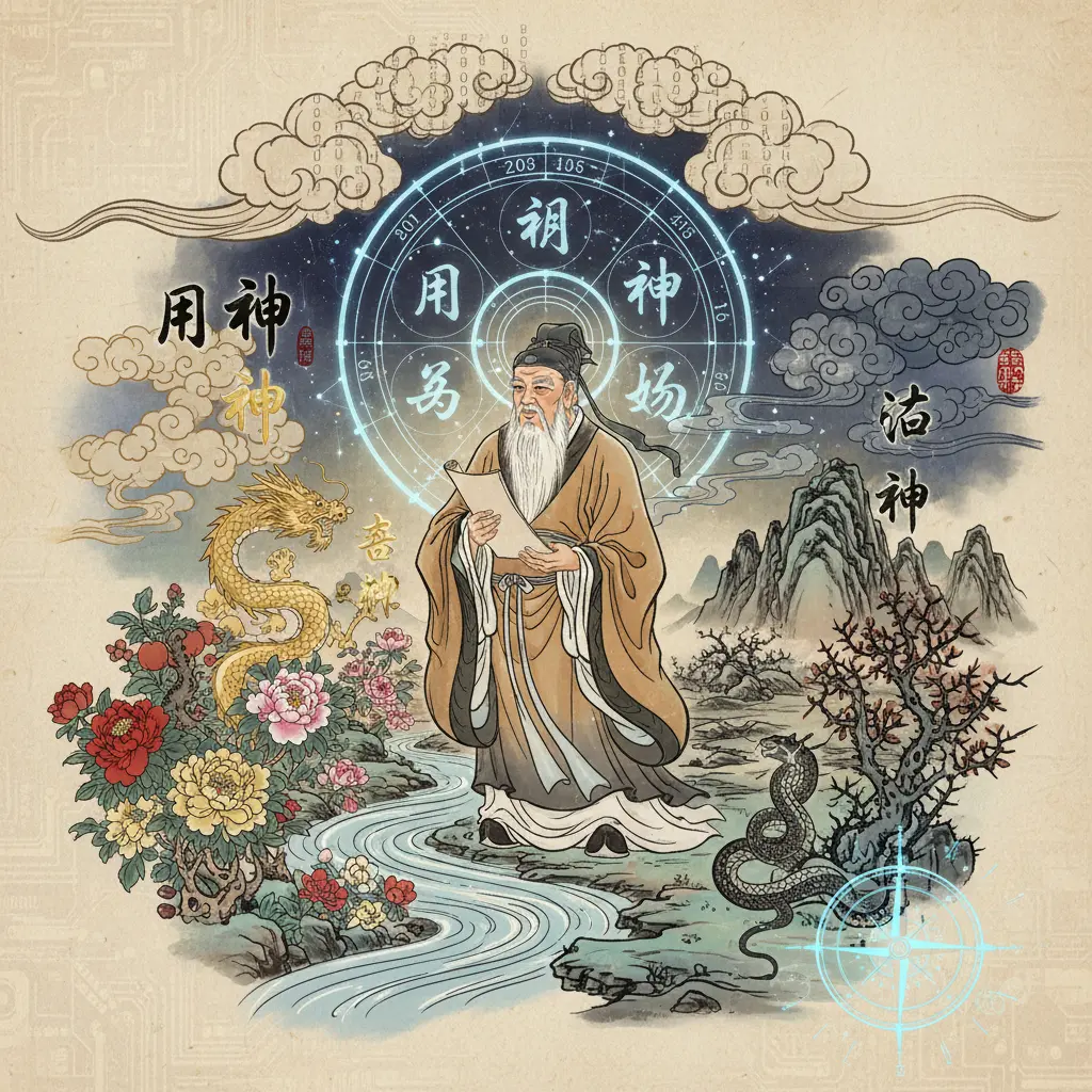 八字格局喜忌 - 用神