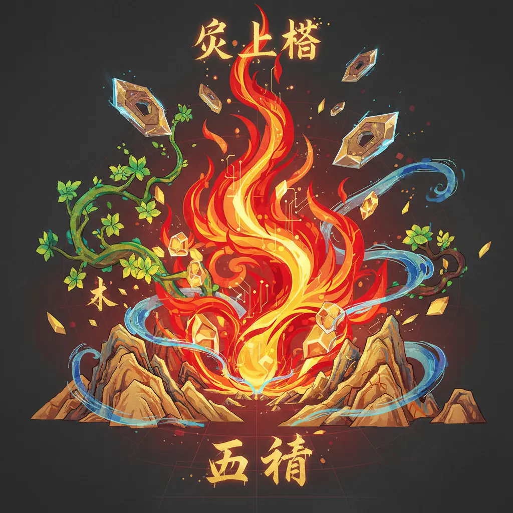 炎上格 - 五行