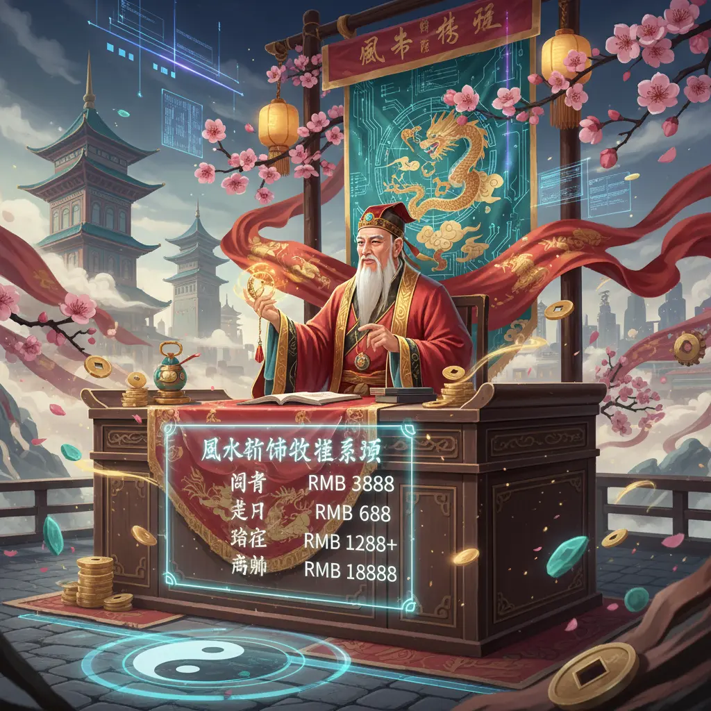算命收費 - 風水