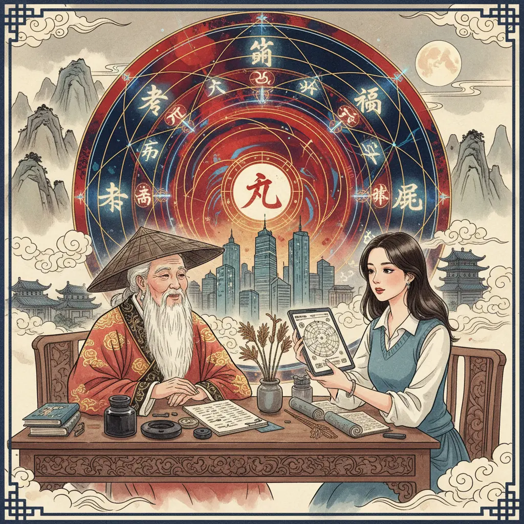 算八字 - 算命師