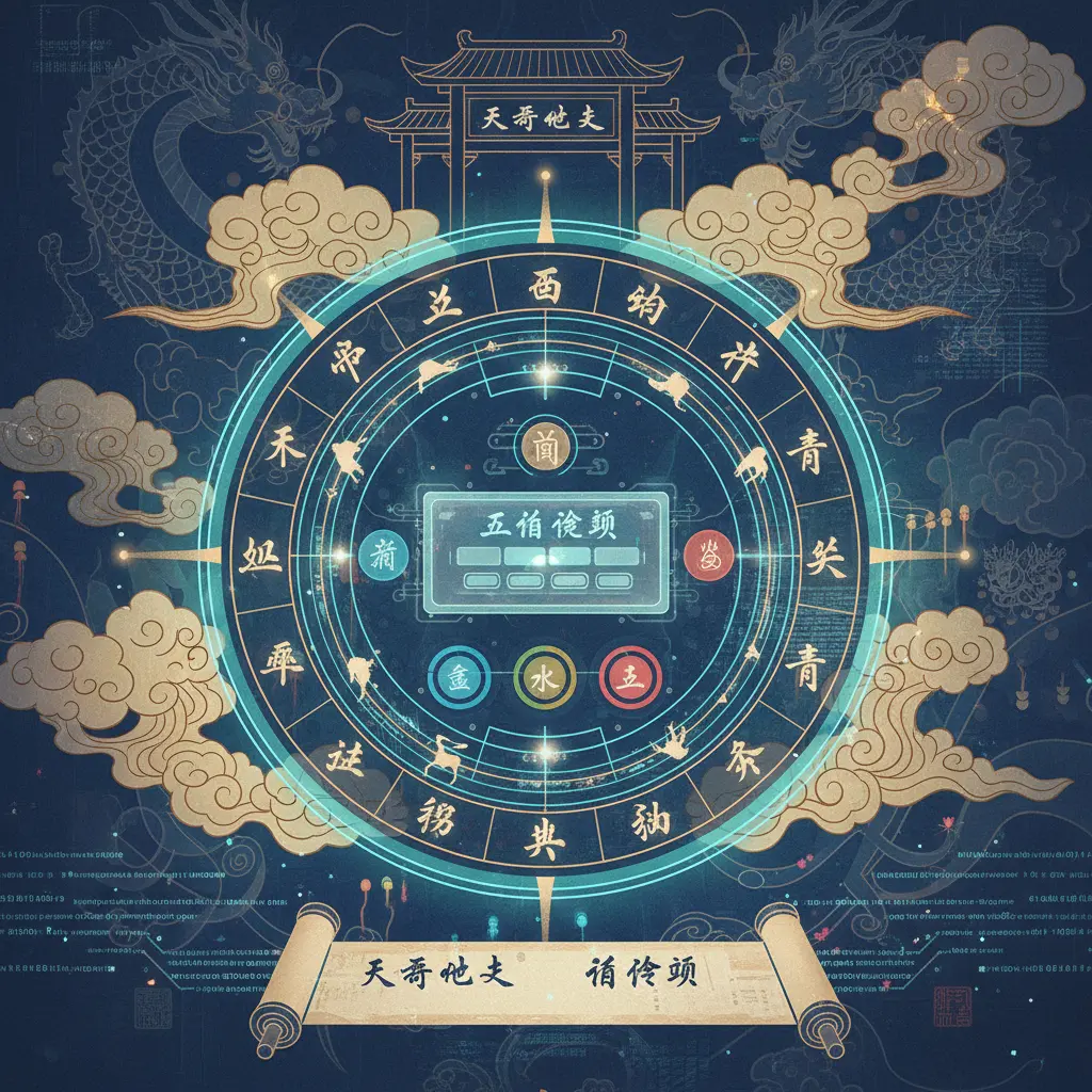 五行查詢 - 天干地支