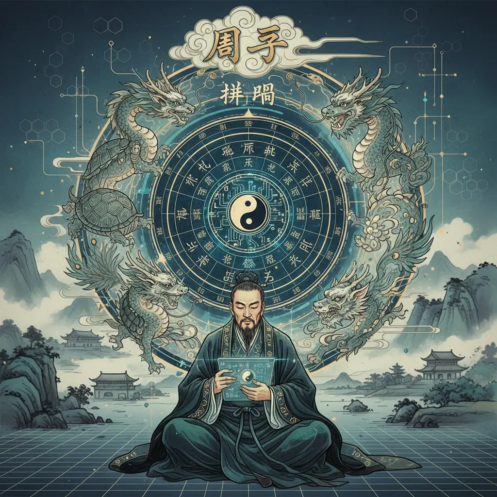 排盤程式 - 周易