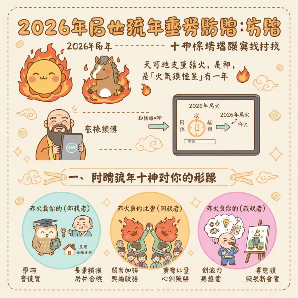 2026年丙午流年運勢佈局：用神、十神與環境調整的實戰技巧