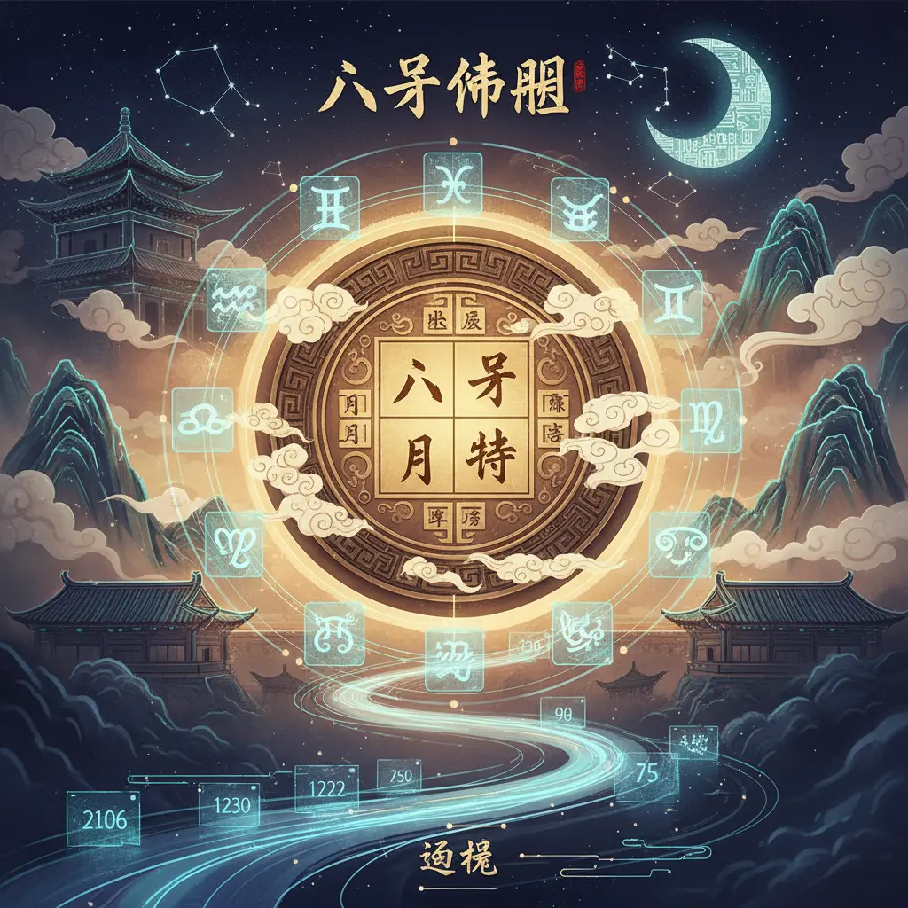 八字 - 八字命盤