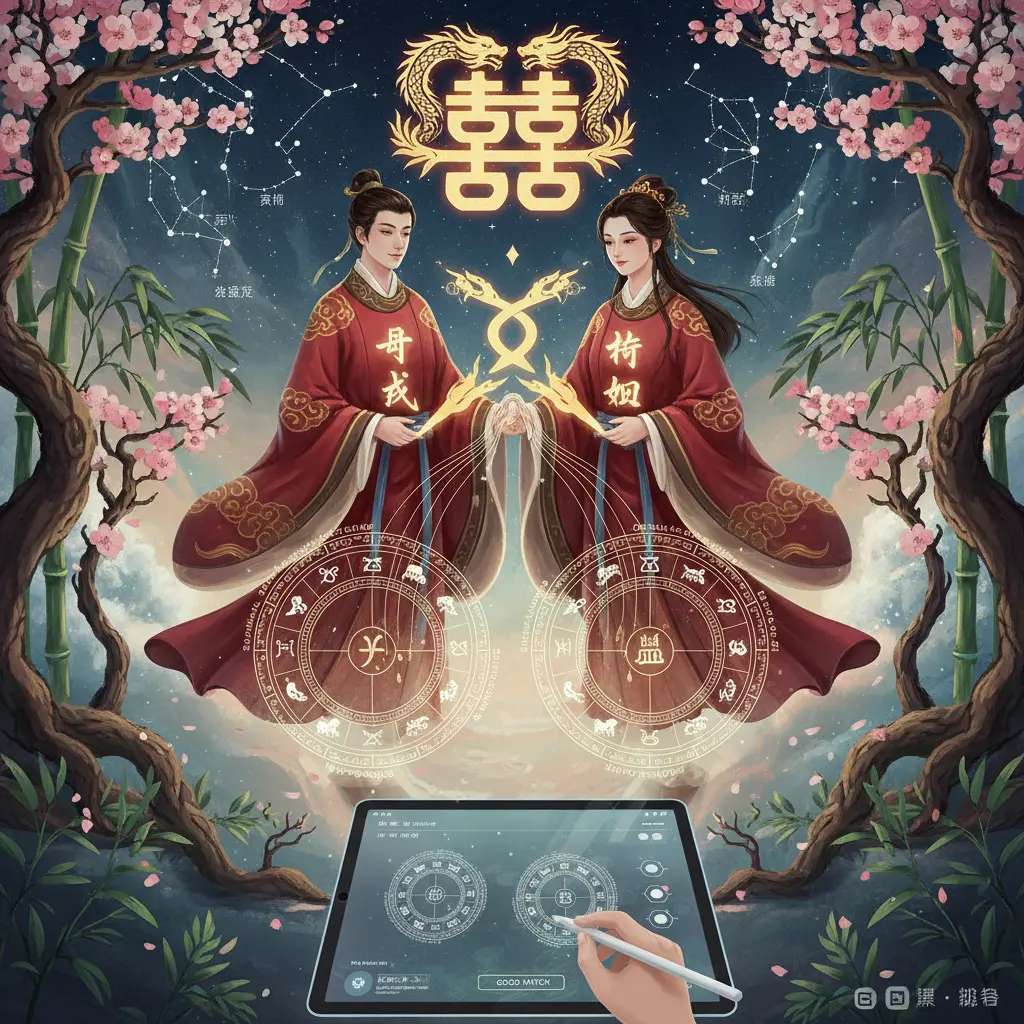 四柱八字 - 八字合婚