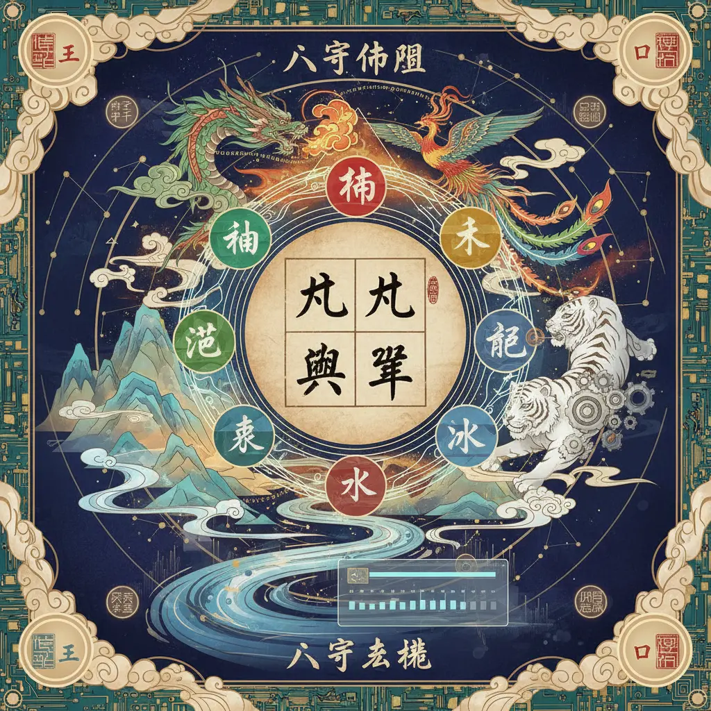 八宇 - 八字命盤