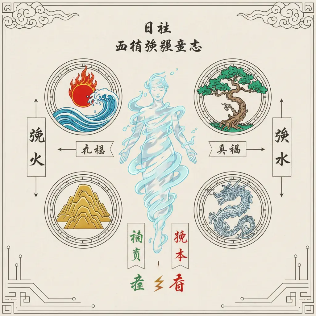 五行強弱喜忌 - 日主