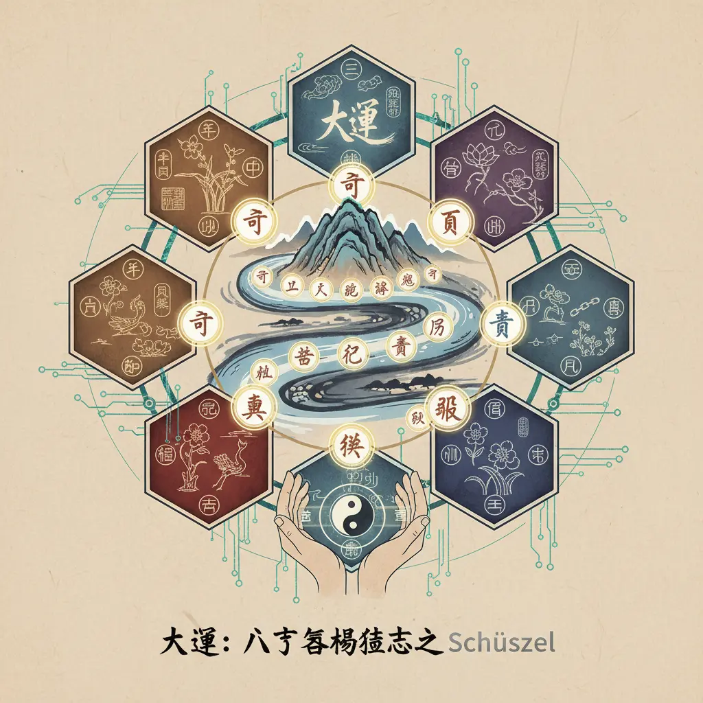 八字格局喜忌 - 大運