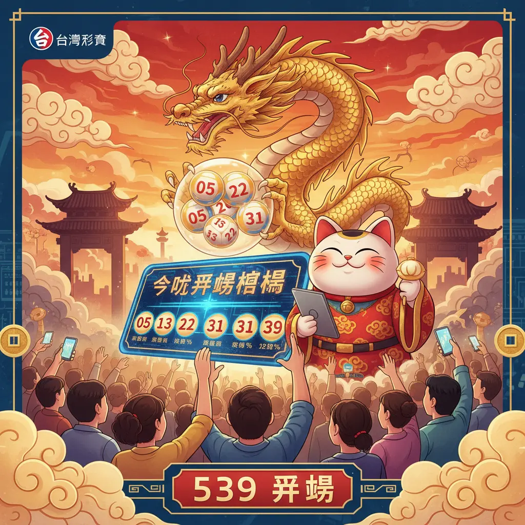 539 開獎 - 臺灣彩券