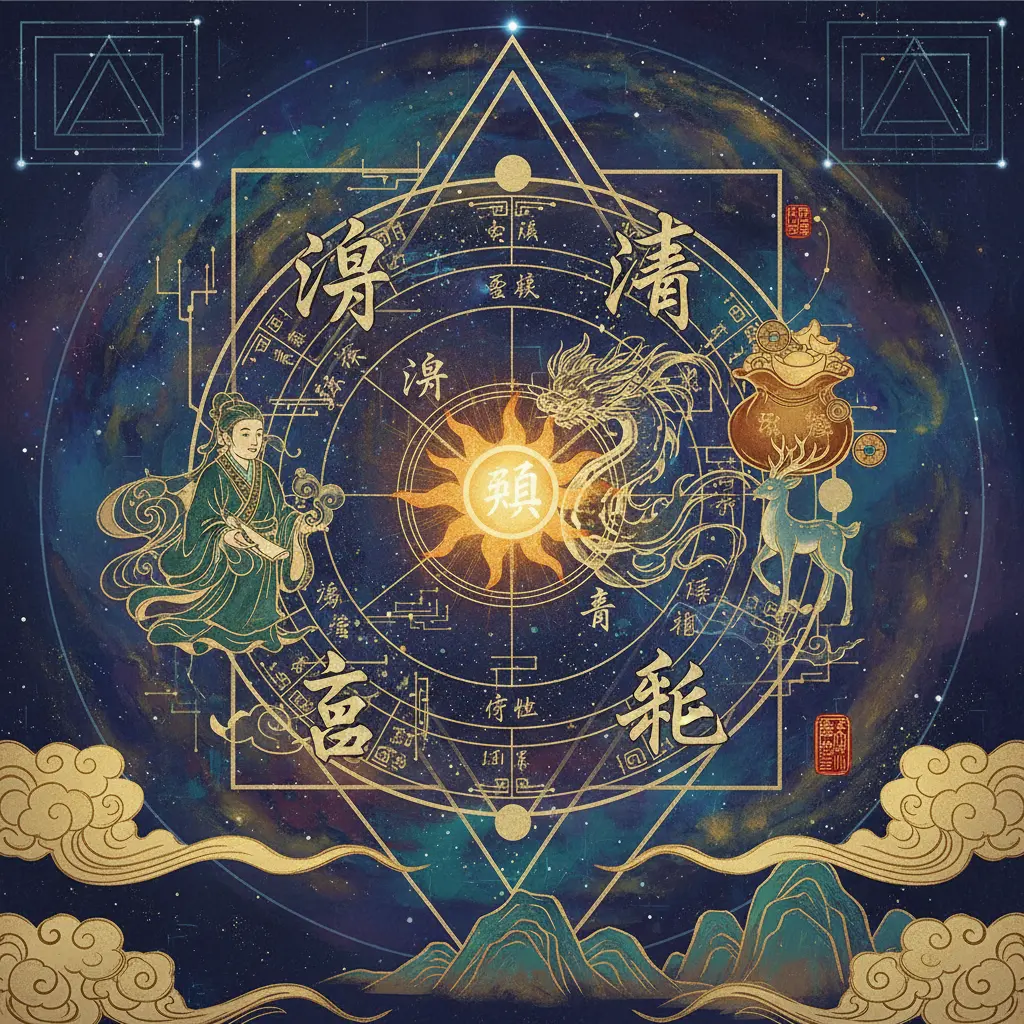 命盤格局 - 陽樑昌祿格