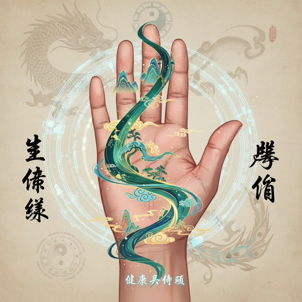 掌相 - 生命線