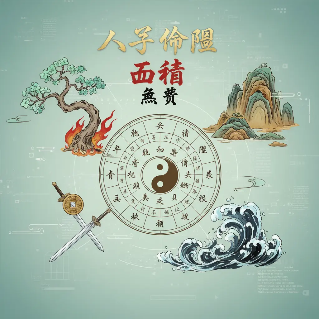 八字命盤 免費 - 五行