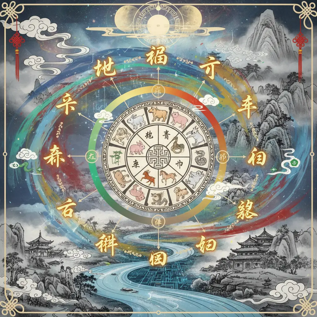 干支合化 - 地支三合