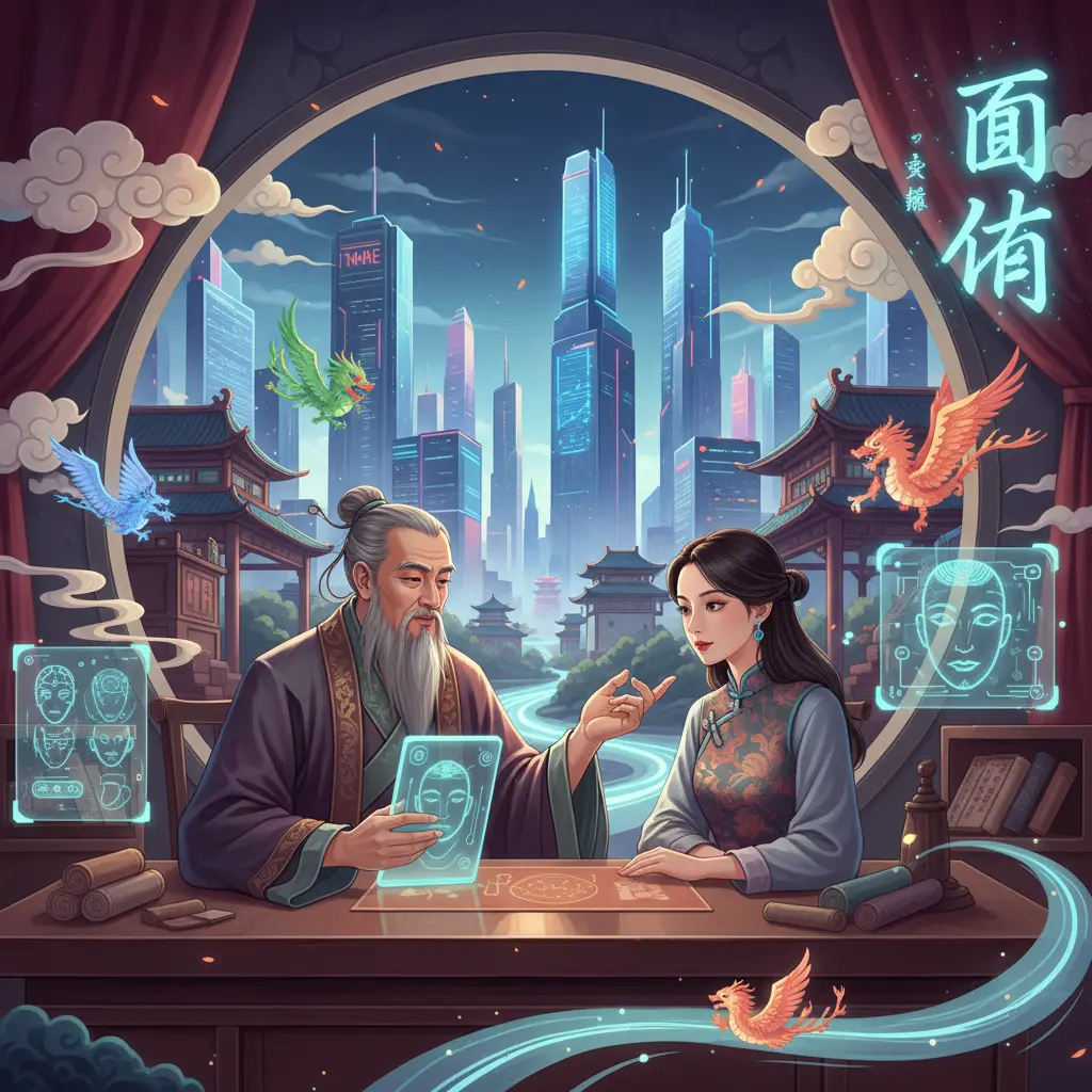 面相 - 算命師