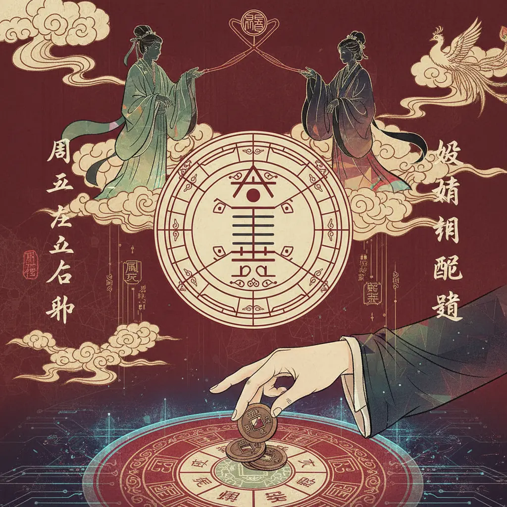 婚姻配對 - 周易六爻占卜