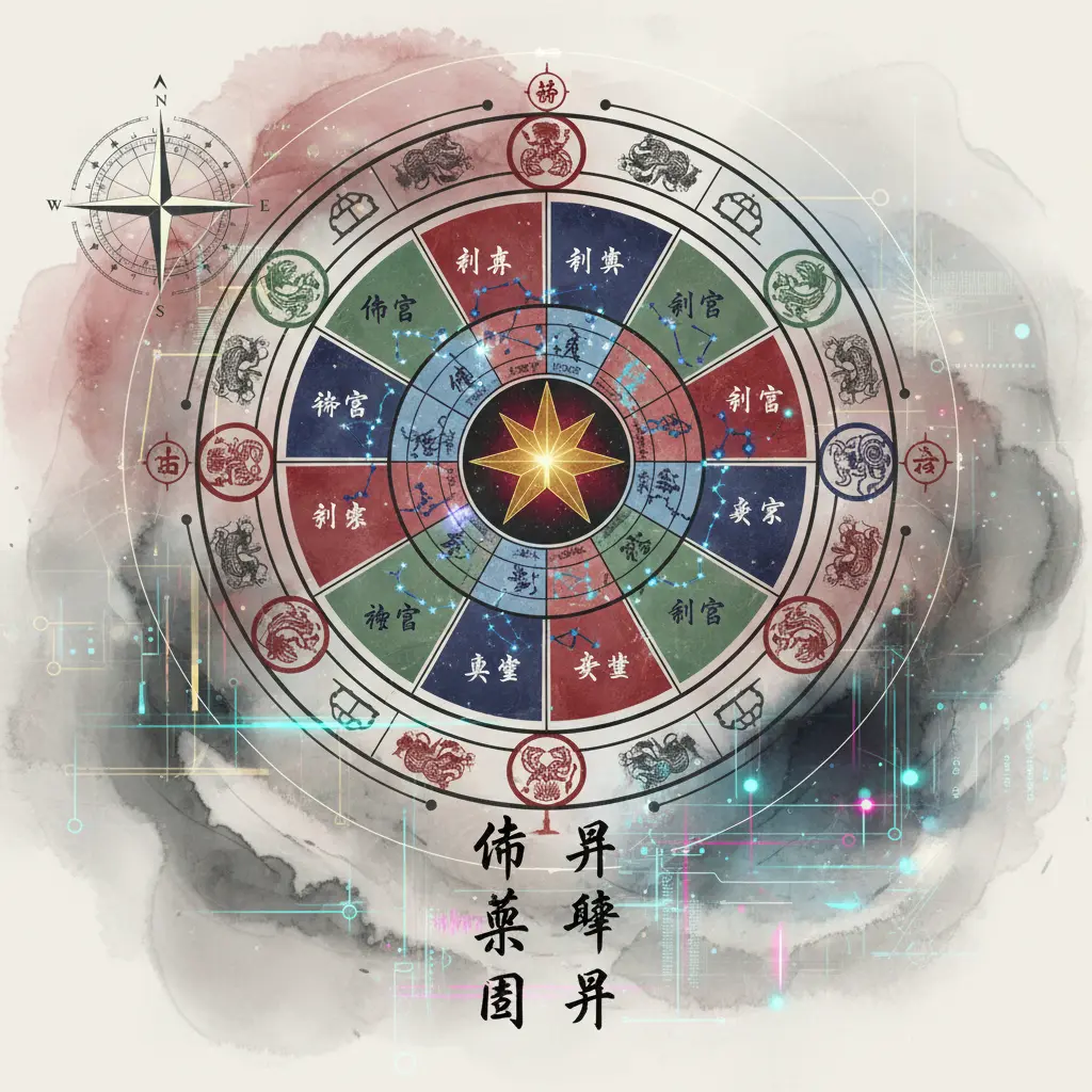 命盤八字 - 紫微鬥數