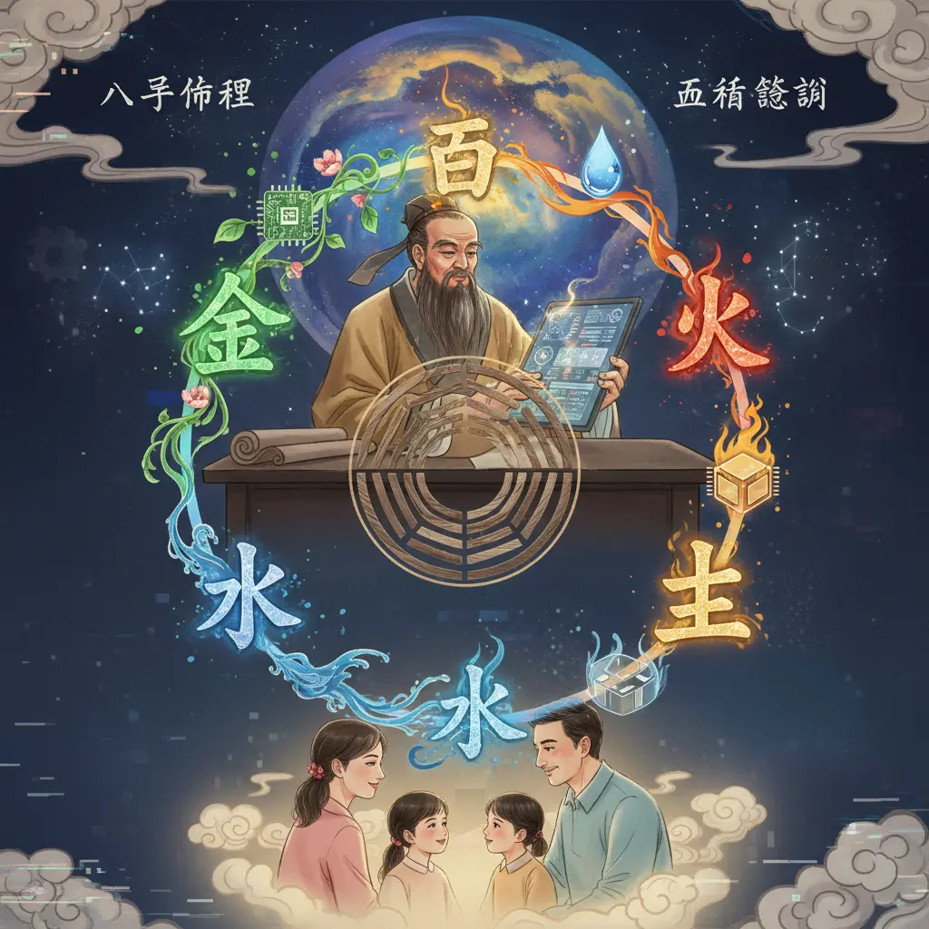 八字命理諮詢 - 五行