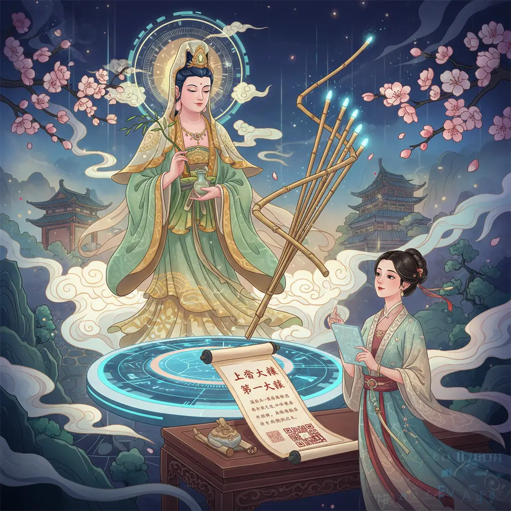 靈籤占卜 - 觀音靈籤