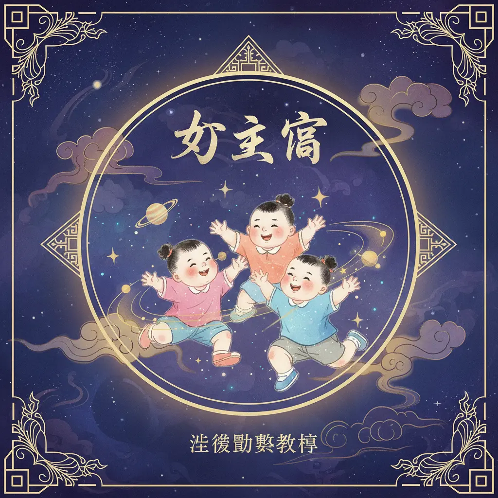 紫微鬥數教學 - 子女宮