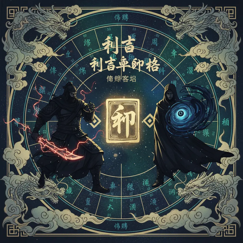 命盤格局 - 刑忌夾印格