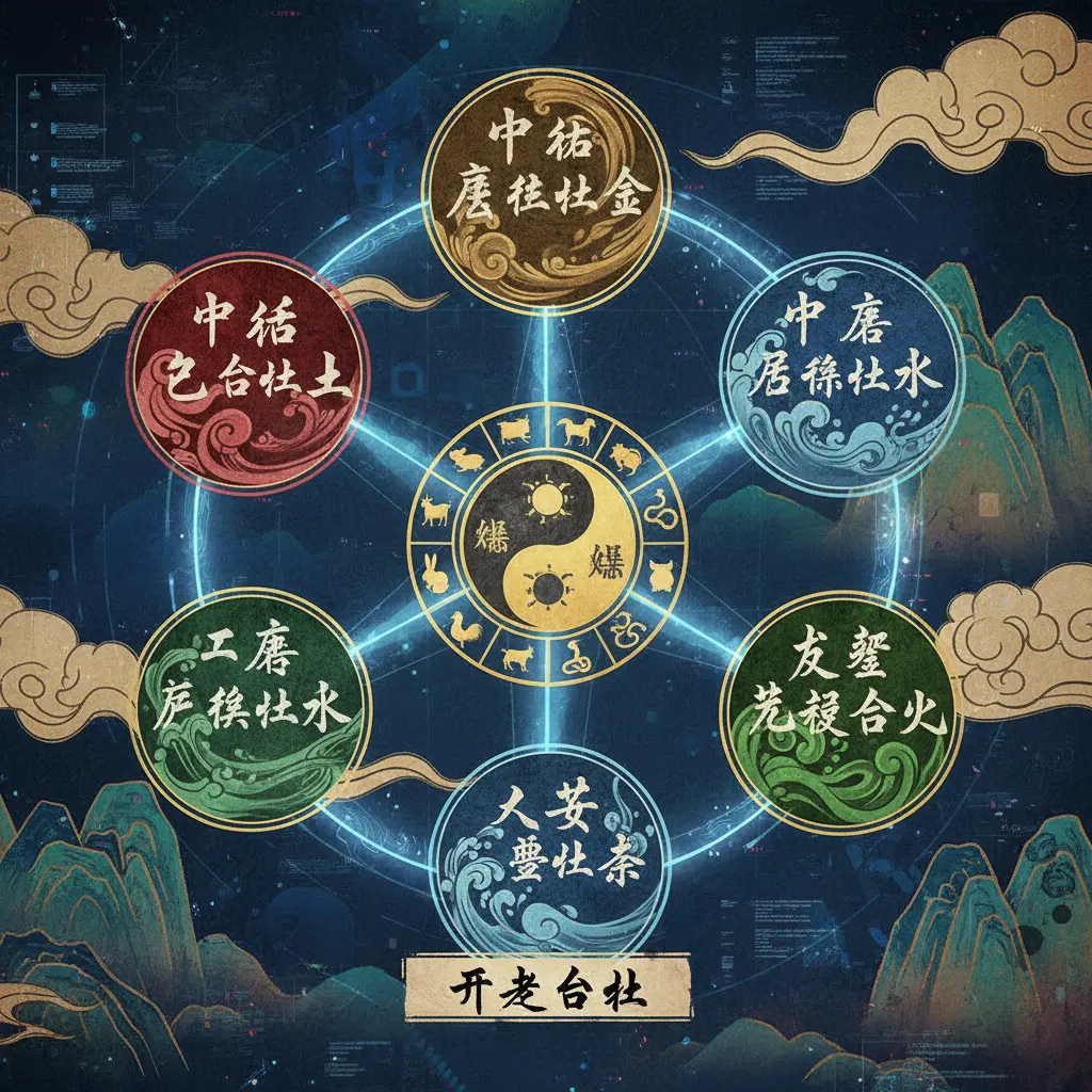 干支合化 - 天干五合