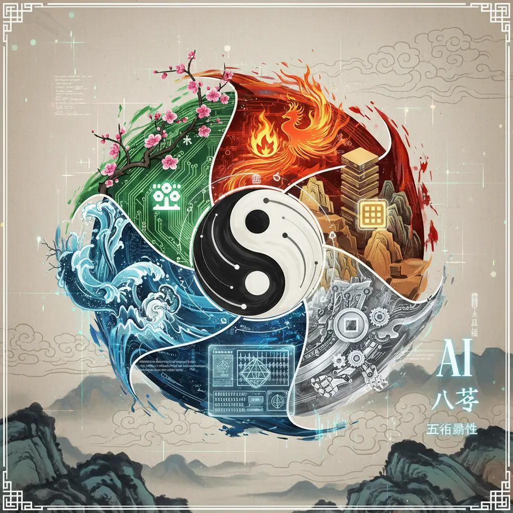 AI 八字 - 五行屬性