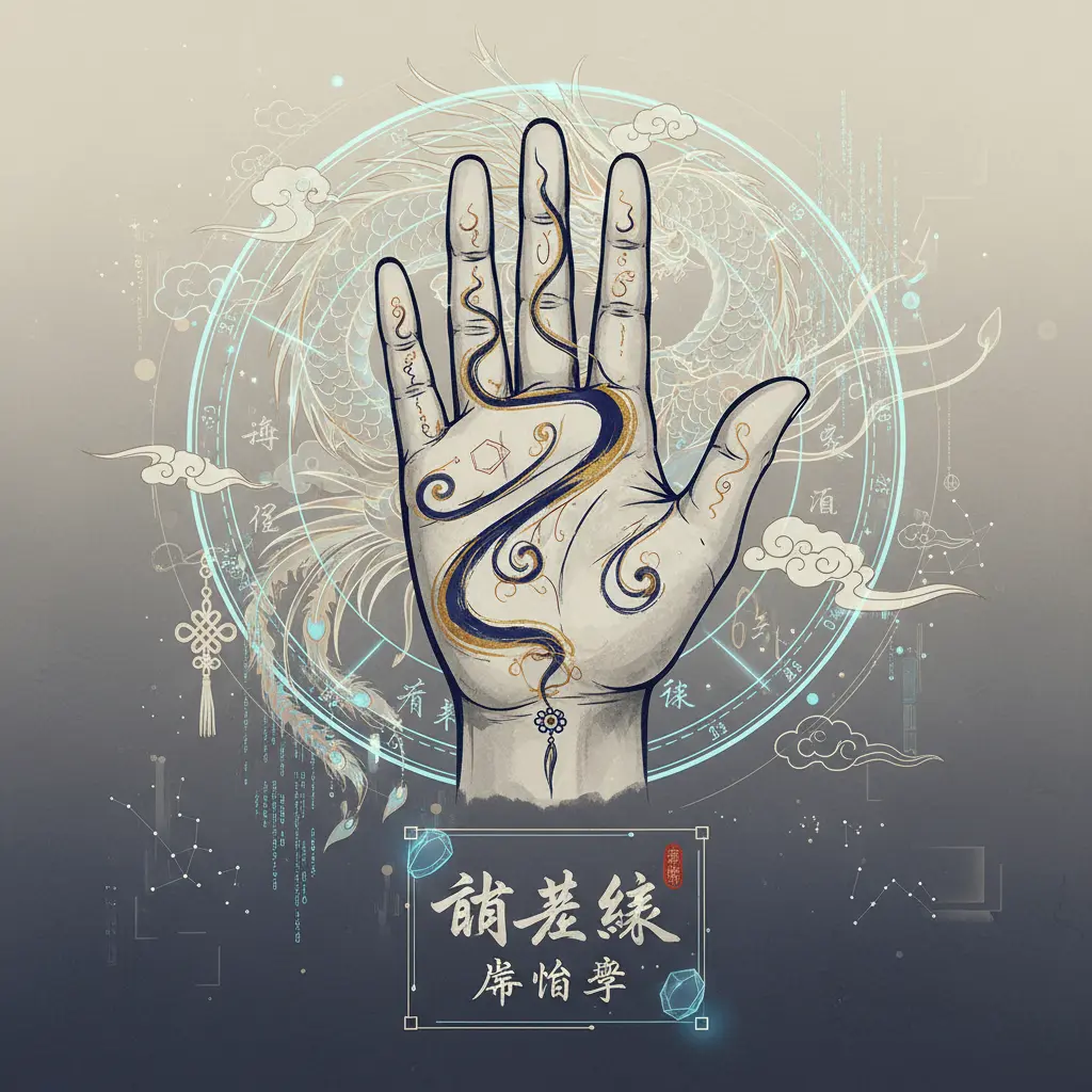 掌相學 - 智慧線