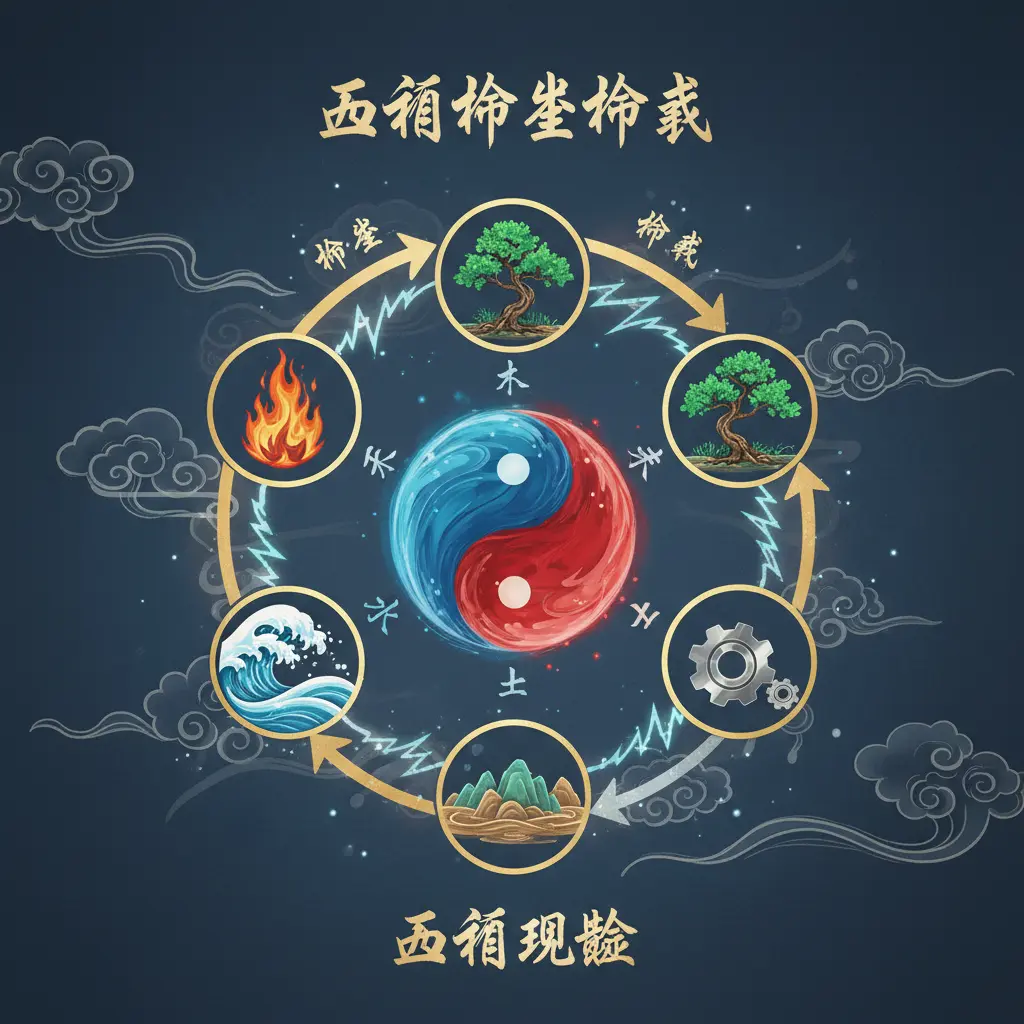 五行理論 - 五行相生相剋
