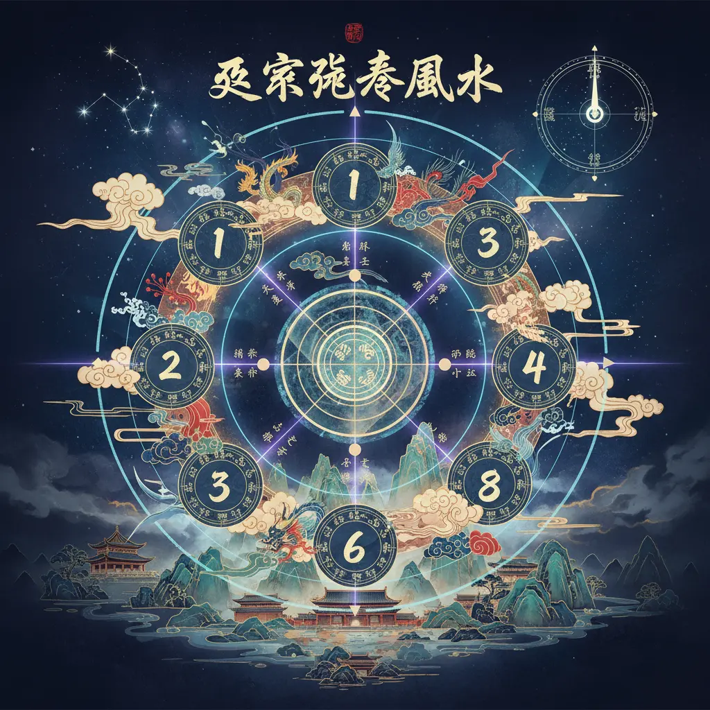 玄空飛星 - 玄空飛星風水