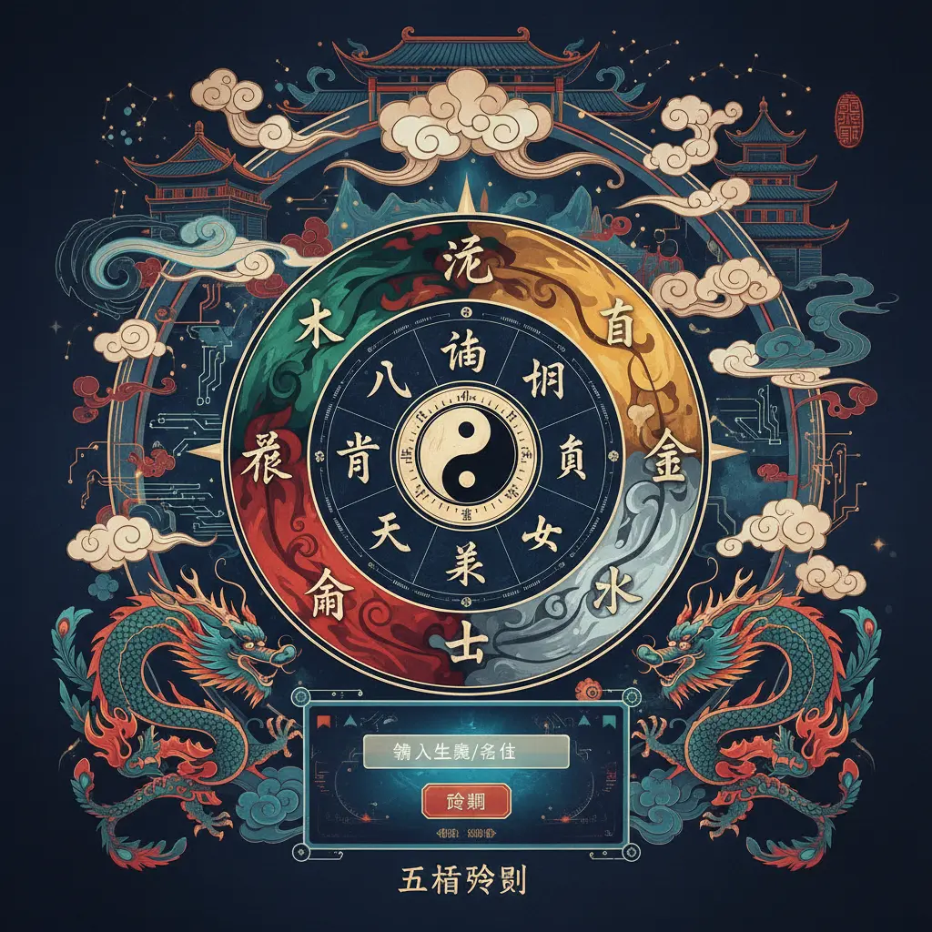 五行查詢 - 八字五行