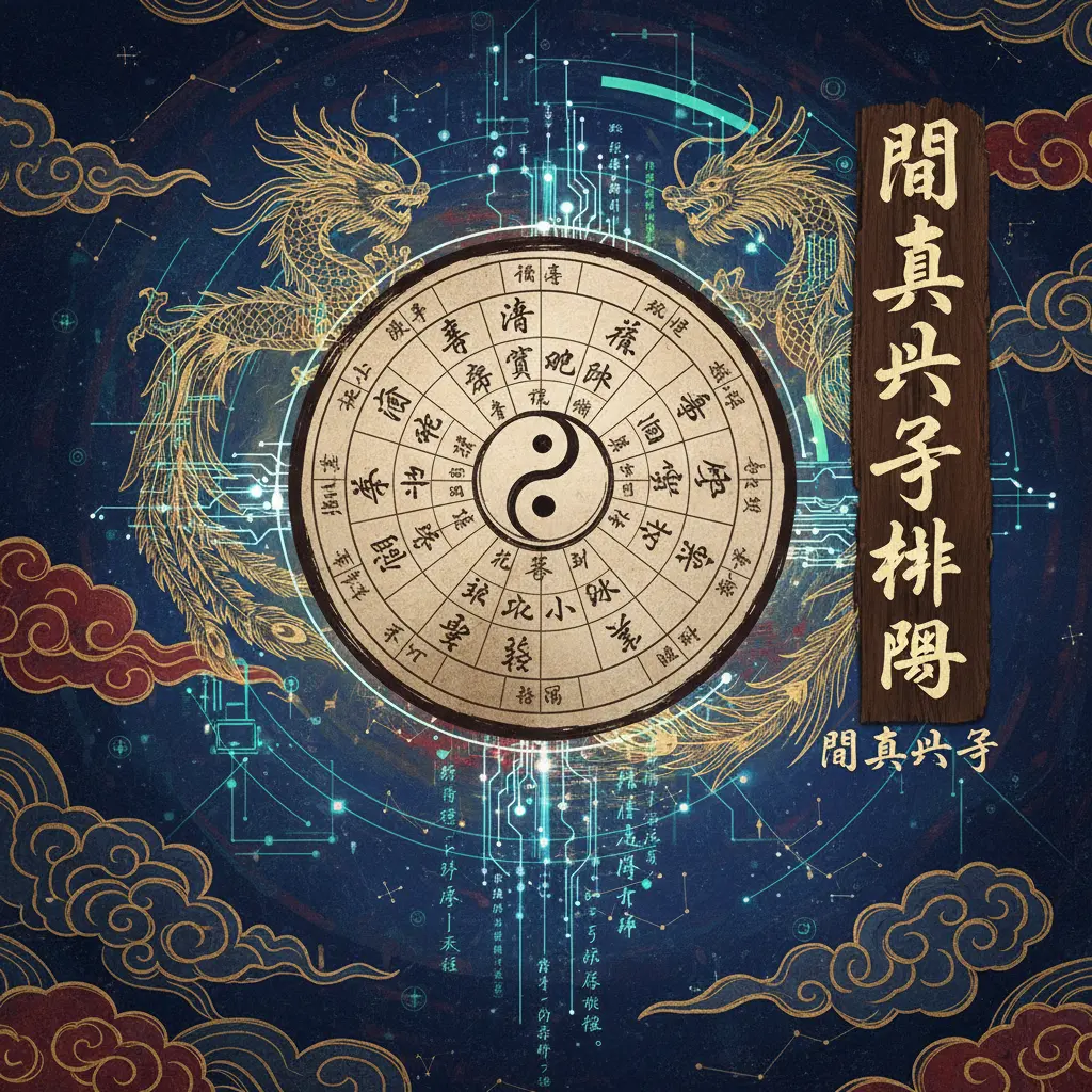 問真八字 - 問真八字排盤