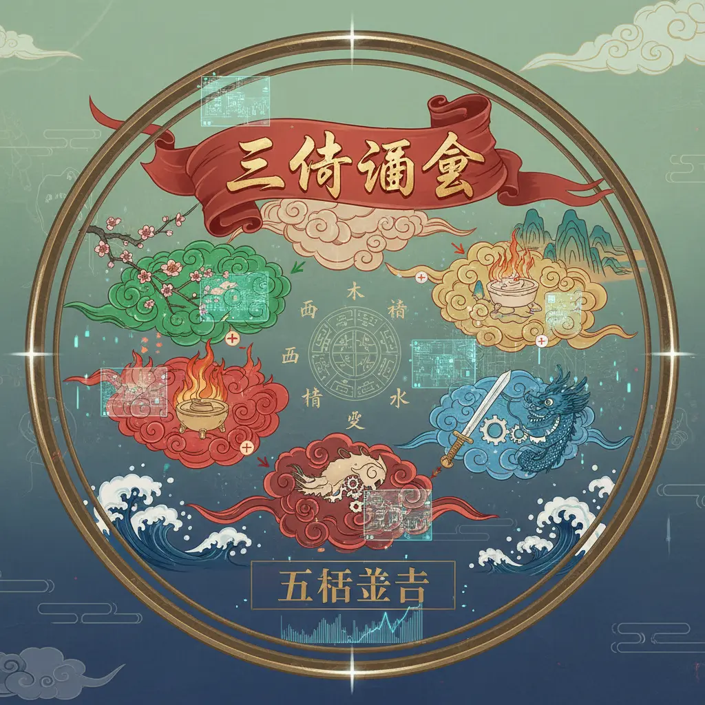 五行喜忌 - 三命通會