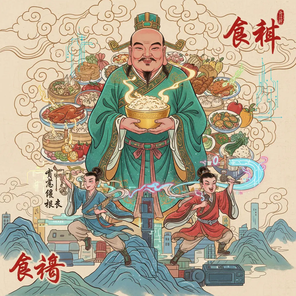 食傷 - 食神