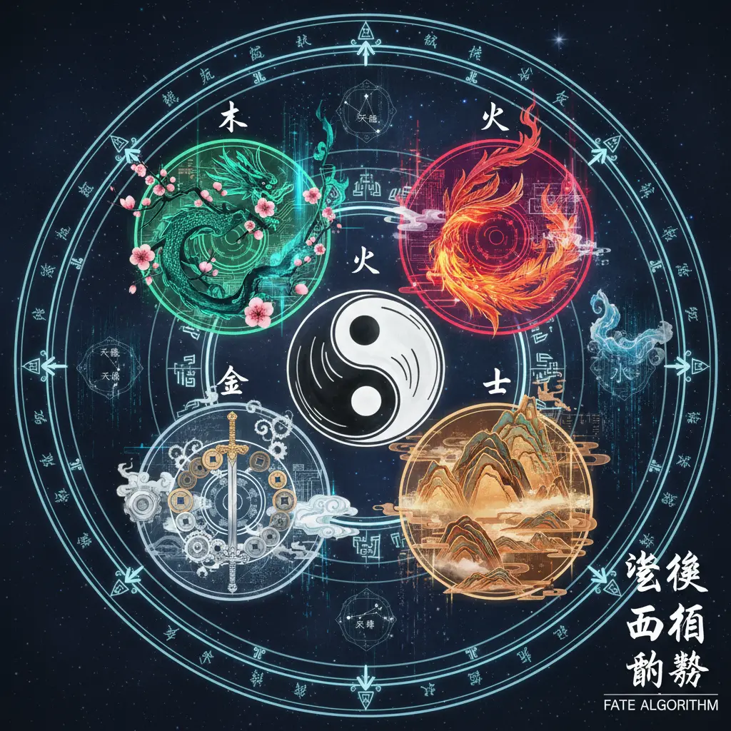 紫微鬥數 - 五行