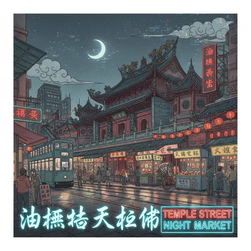 廟街 - 油麻地天后廟