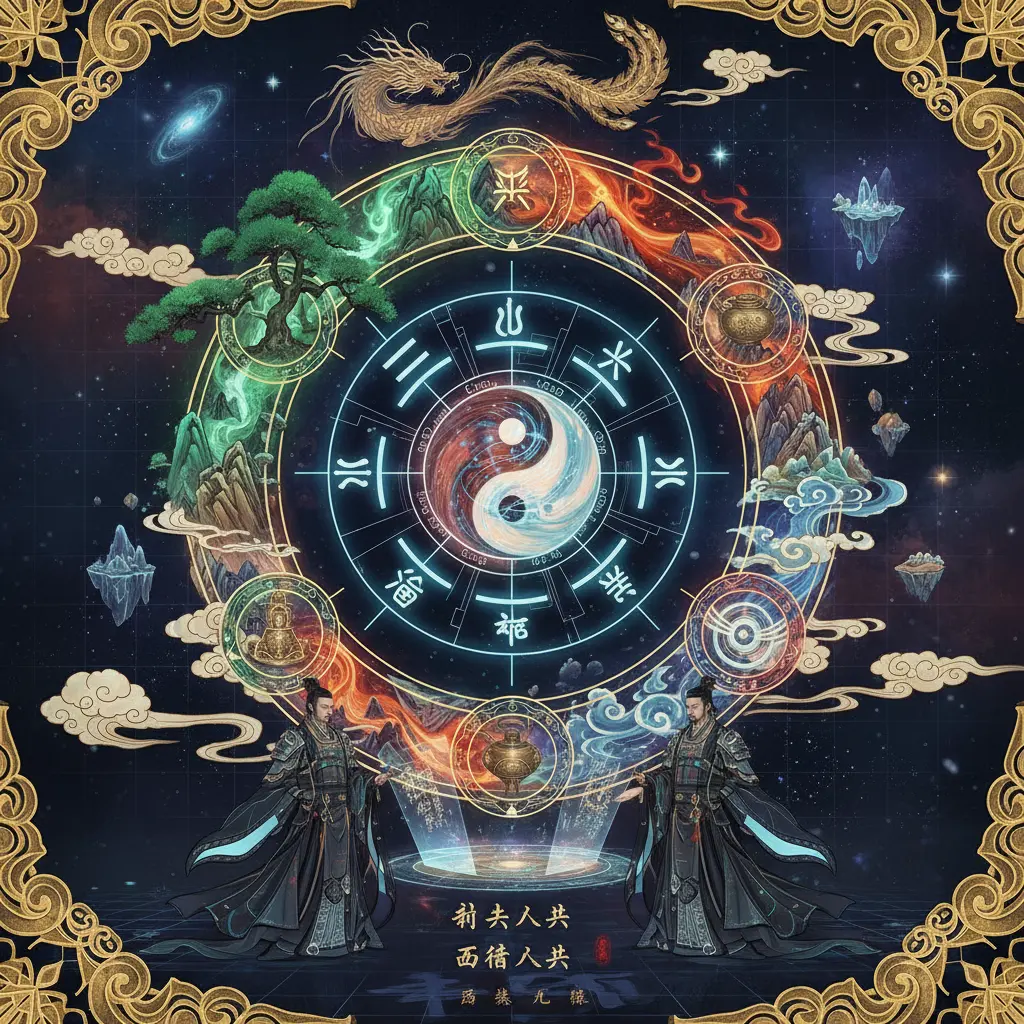 五行八卦 - 先天八卦