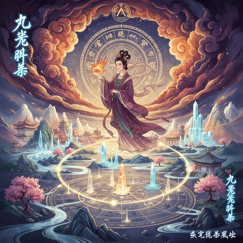 玄空飛星風水 - 九紫右弼星