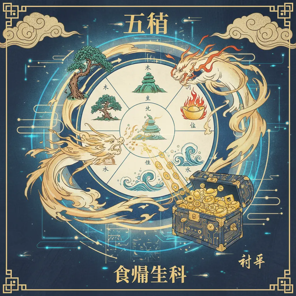 食傷生財 - 五行