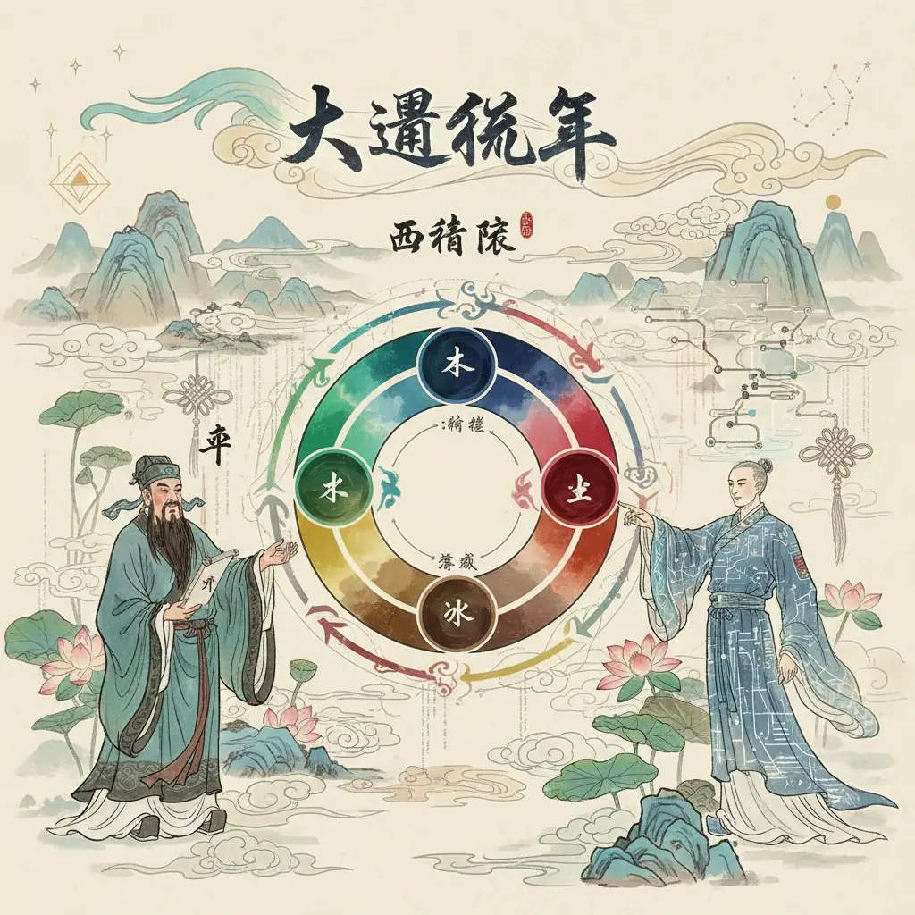 大運流年 - 五行派