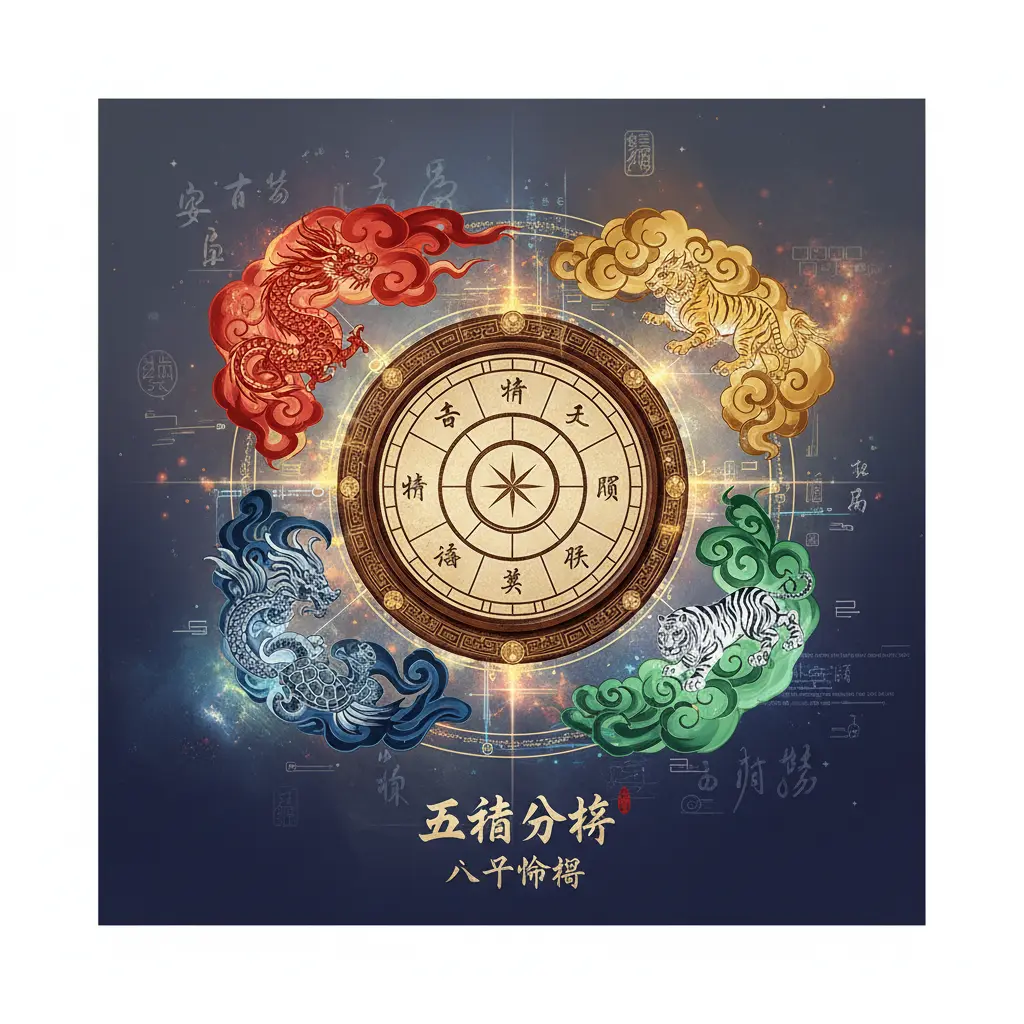 八字命盘 - 五行分析