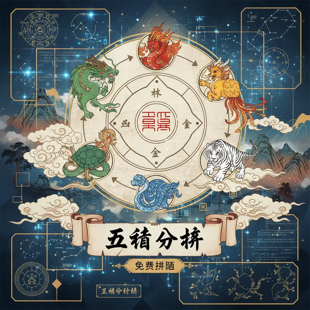 免費排盤 - 五行分析